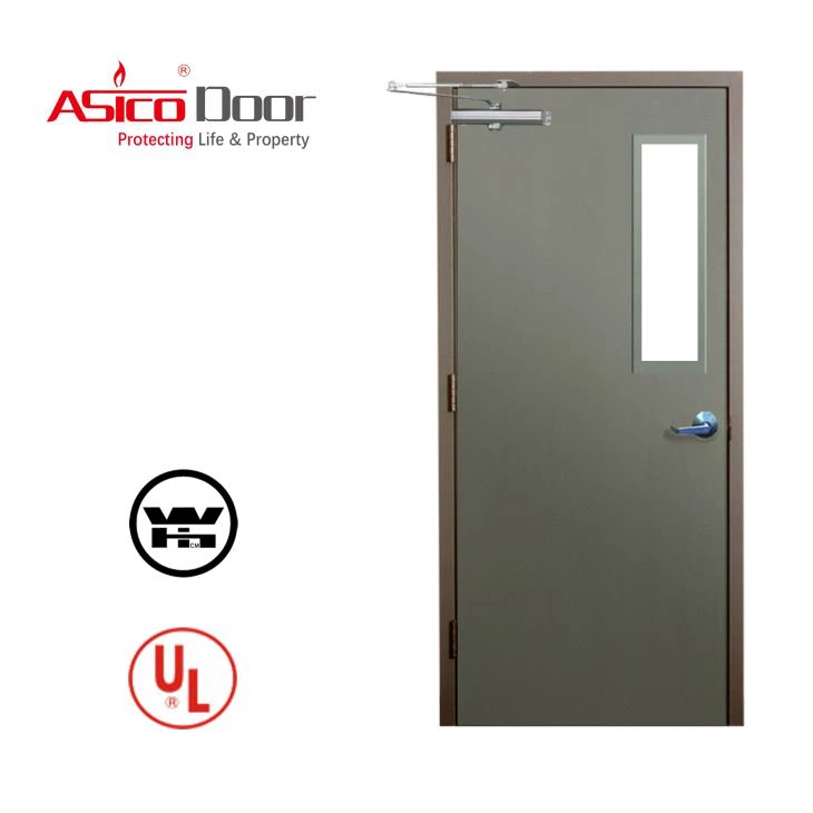 Usi metalice cu sticla